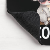 Niedlich Koala mit Bow nur ein Mädchen, das Koalas Mousepad (Ecke)