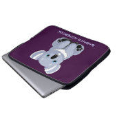 Niedlich Koala Personalisiert Laptopschutzhülle (Vorne Knopf)