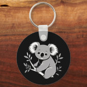 Niedlich Koala Schlüsselanhänger (Rückseite)