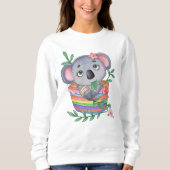 Niedlich Koala Sweatshirt (Vorderseite)