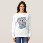 Niedlich Koala Sweatshirt (Vorne ganz)
