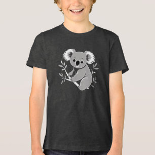 Niedlich Koala Tri-Blend Shirt