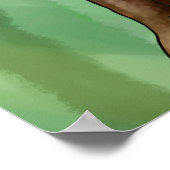 Niedlich Koala und Baby Poster (Ecke)