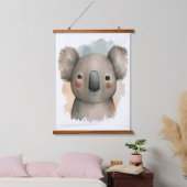 Niedlich Koala Wandteppich Mit Holzrahmen (Schlafzimmer)