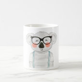 Niedlich Koala Wearing Glasses Kaffeetasse