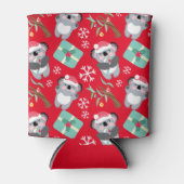 Niedlich Koala Weihnachten Dosenkühler (Vorderseite)