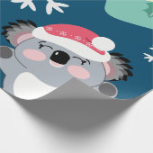 Niedlich Koala Weihnachten Geschenkpapier (Ecke)