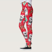 Niedlich Koala Weihnachten Leggings (Links)