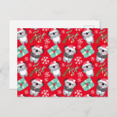Niedlich Koala Weihnachten Postkarte (Vorne/Hinten)