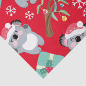 Niedlich Koala Weihnachten Seidenpapier (Detail)