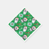 Niedlich Koala Weihnachten Serviette (Ecke)