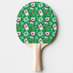 Niedlich Koala Weihnachten Tischtennis Schläger