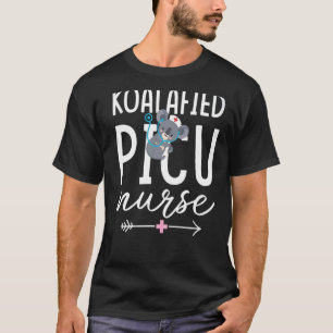 Niedlich Koalafied Picu Pädiatrische Krankenschwes T-Shirt
