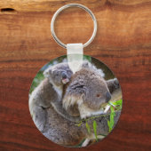 Niedlich Koalas Schlüsselanhänger (Vorderseite)