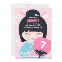 Niedlich Kokeshi Doll Birthday