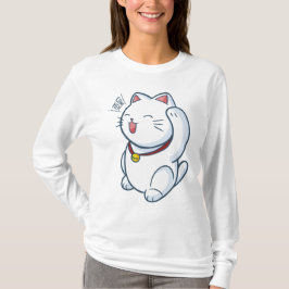 Niedlich kommen Katzenfrauen-T - Shirt hierher