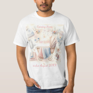 Niedlich kommende Ankündigung Einladung T-Shirt