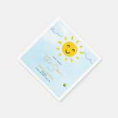 Niedlich kommt hier das Son Baby Duschpapier Napki Serviette (Ecke)