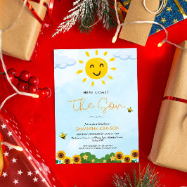 Niedlich kommt hier die Einladung zur Son Baby Dus