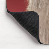 Niedlich Komondor Hund Mousepad (Ecke)