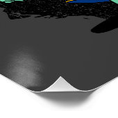 Niedlich kongolesische Zombie Poster (Ecke)