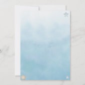 Niedlich können wir frühzeitig auf Blue Boy Baby D Einladung (Rückseite)