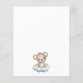 Niedlich können wir frühzeitig warten Gelb-Ballon- (Rückseite)