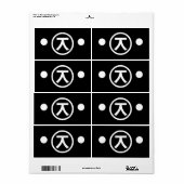 Niedlich Kuma Bear Kaomoji japanisches Emoticon Te (Vorne)