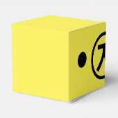 Niedlich Kuma Bear Kaomoji japanisches Emoticon Te Geschenkschachtel (Rückseite)