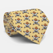 Niedlich Kung Poo Karate Krawatte (Gerollt)