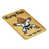 Niedlich Kung Poo Karate Magnet (Rechte Seite)
