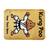 Niedlich Kung Poo Karate Magnet (Horizontal)