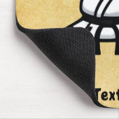 Niedlich Kung Poo Karate Mousepad (Ecke)
