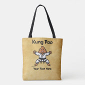 Niedlich Kung Poo Karate Tasche (Rückseite)
