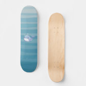 Niedlich, Küstenwal/Seeschifffahrt Skateboard (Vorderseite)