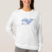 Niedlich, Küstenwal/Seeschifffahrt T-Shirt (Vorderseite)