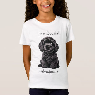 Niedlich Labradoodle Puppy - Ich bin Doodle! Kind T-Shirt
