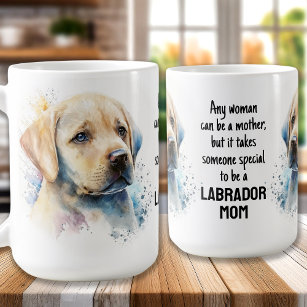 Niedlich LABRADOR MAMA Hund Lover Gelbe Labrador W Kaffeetasse