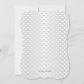 Niedlich Lace Bra Lingerie Bridal Dusche Einladung (Rückseite)