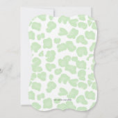 Niedlich Lace Bra Lingerie Bridal Dusche Einladung (Rückseite)