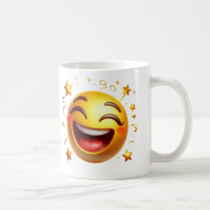 Niedlich Lächeln Emoji Cup Kaffeetasse