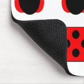 Niedlich Lächeln Ladybug Mousepad (Ecke)
