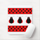 Niedlich Lächeln Ladybug Mousepad (Mit Mouse)