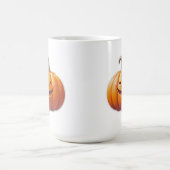 Niedlich Lächeln Pumpkin - Fun Fall Charakter Kaffeetasse (Mittel)