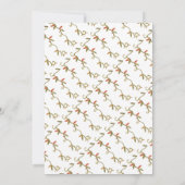 Niedlich Lächeln Pumpkin Land 2st Geburtstag Einladung (Rückseite)