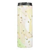 Niedlich lächelnd Shiba Inu Thermosbecher (Rückseite)