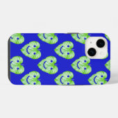 Niedlich lächelnde Blätter Case-Mate iPhone Fall Hülle (Rückseite (Horizontal))