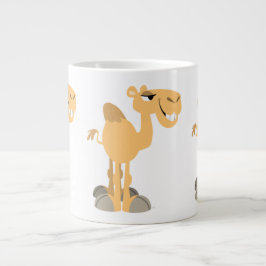 Niedlich Lächelnder Cartoon Camel Jumbo-Tasse