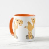 Niedlich Lächelnder Cartoon Camel Tasse (Vorderseite Links)