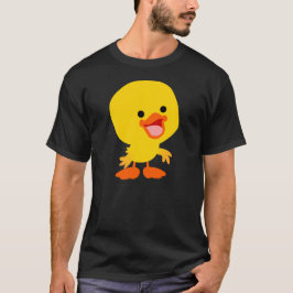 Niedlich Lächelnder Cartoon Duckling T - Shirt